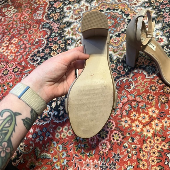 Steve Madden Carrson nude block heel - Picture 5 of 7